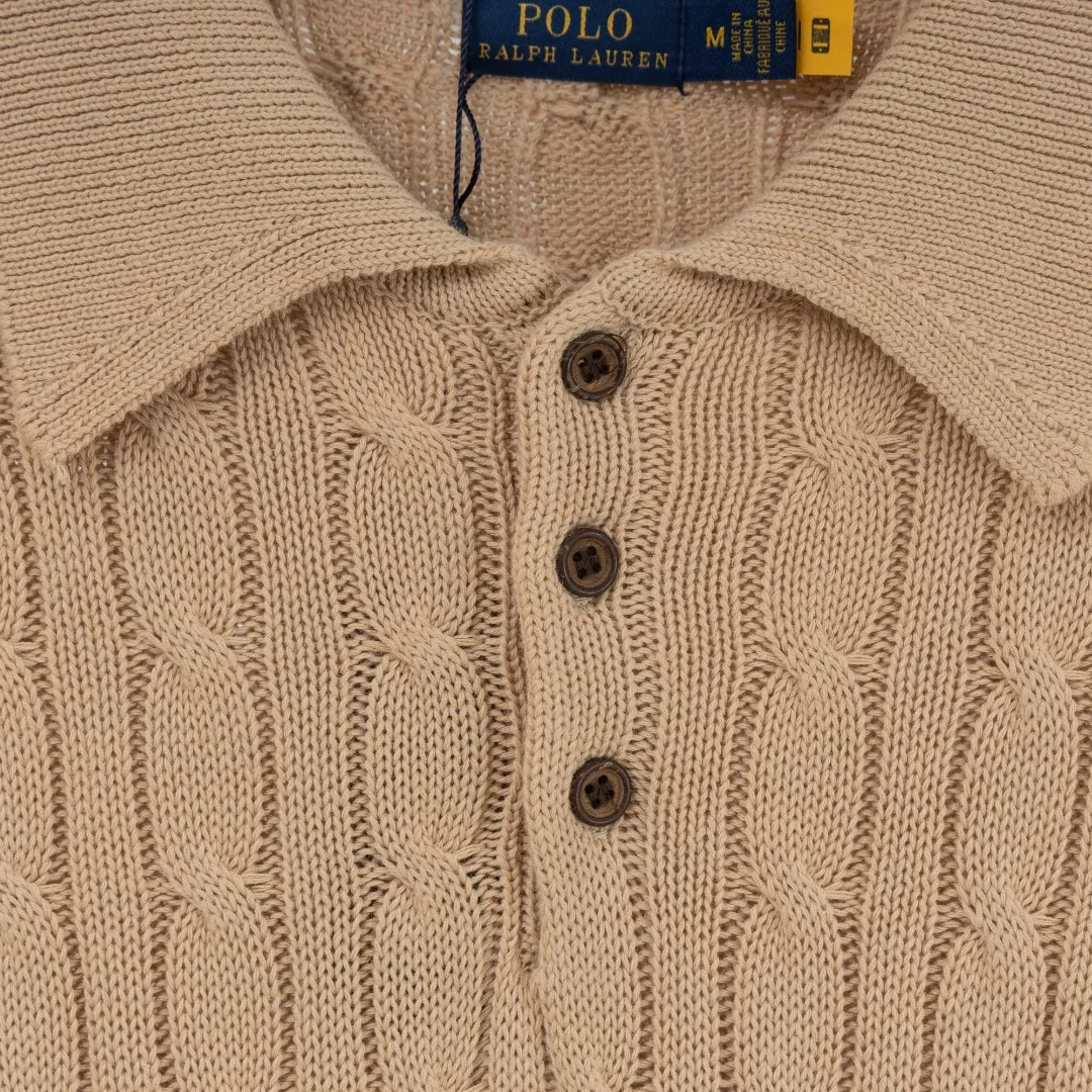 P300 top version (different currencies) You can scan the code to enter the official website Style: Ralph Lauren POLO Ralph Lauren small label embroidery knitted old money style lapel long-sleeved POLO Color: Picture color Size: S-XL Fabric: Pure cotton Accessories: Full set of customized accessories No gender distinction, same style for men and women